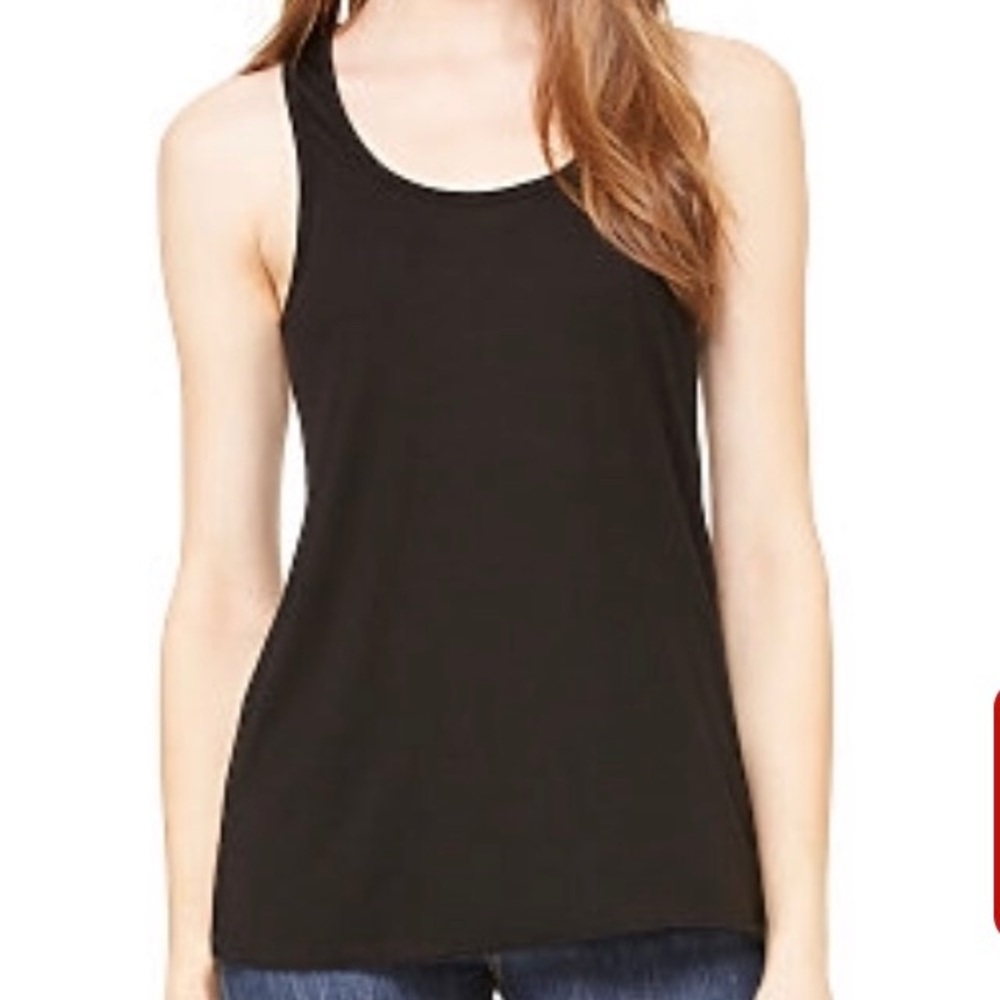 Flowy racerback tank